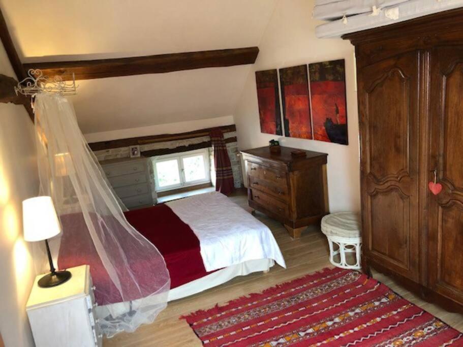 Willa Magnifique Moulin Proche Chablis, Jacuzzi Et Riviere Annay-sur-Serein Zewnętrze zdjęcie