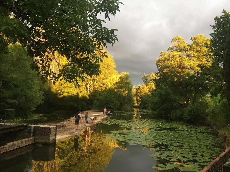 Willa Magnifique Moulin Proche Chablis, Jacuzzi Et Riviere Annay-sur-Serein Zewnętrze zdjęcie