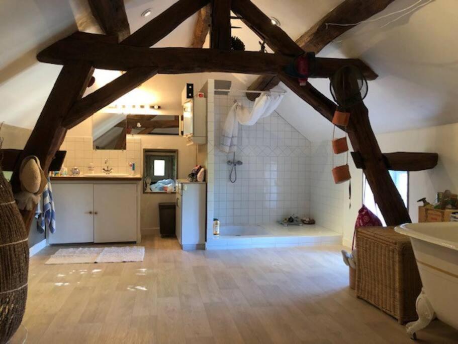 Willa Magnifique Moulin Proche Chablis, Jacuzzi Et Riviere Annay-sur-Serein Zewnętrze zdjęcie