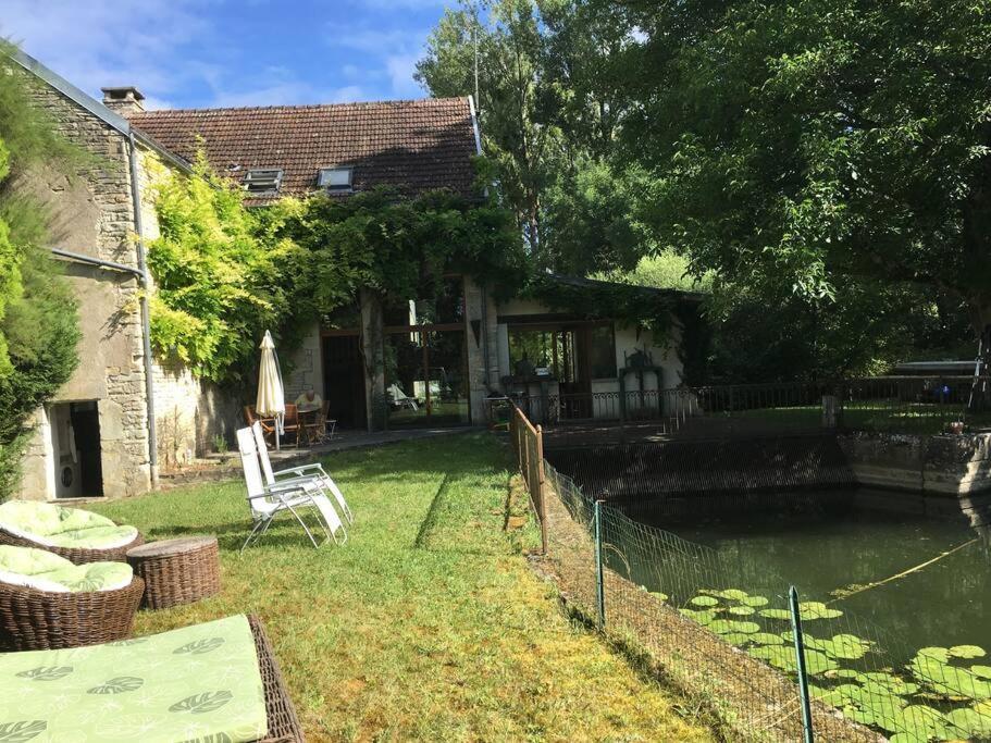 Willa Magnifique Moulin Proche Chablis, Jacuzzi Et Riviere Annay-sur-Serein Zewnętrze zdjęcie