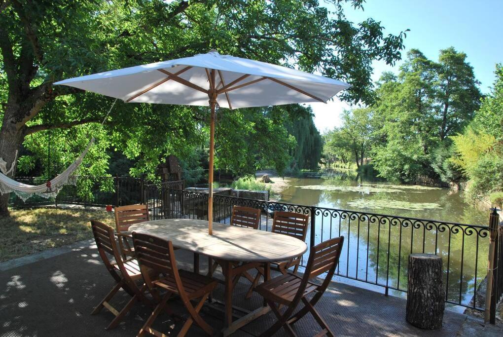 Willa Magnifique Moulin Proche Chablis, Jacuzzi Et Riviere Annay-sur-Serein Zewnętrze zdjęcie