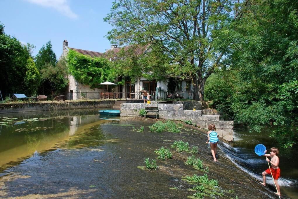 Willa Magnifique Moulin Proche Chablis, Jacuzzi Et Riviere Annay-sur-Serein Zewnętrze zdjęcie