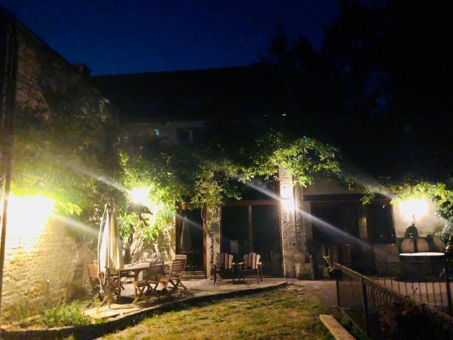 Willa Magnifique Moulin Proche Chablis, Jacuzzi Et Riviere Annay-sur-Serein Zewnętrze zdjęcie