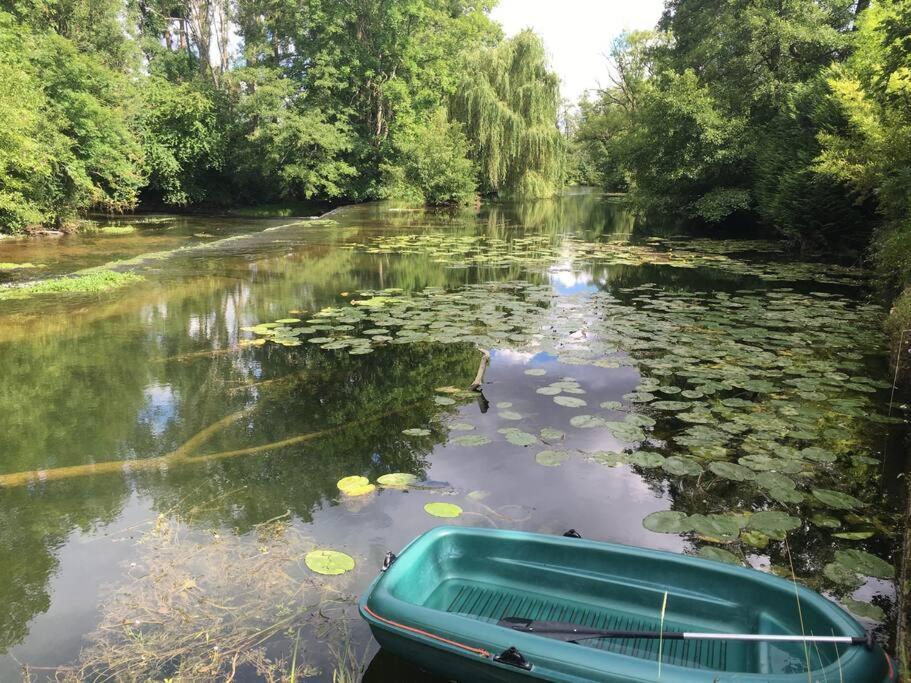 Willa Magnifique Moulin Proche Chablis, Jacuzzi Et Riviere Annay-sur-Serein Zewnętrze zdjęcie